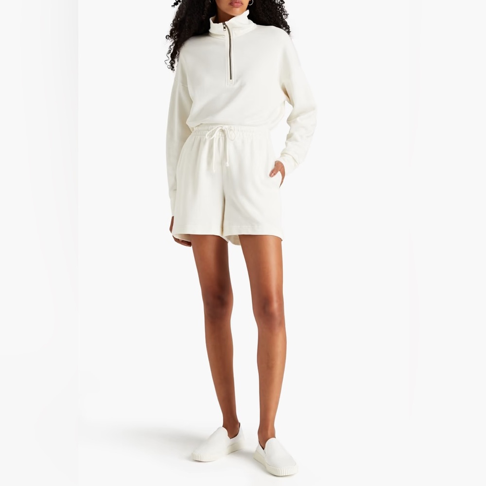 Vince French cotton terry short